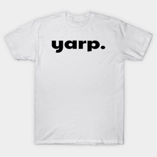 Yarp - Black T-Shirt